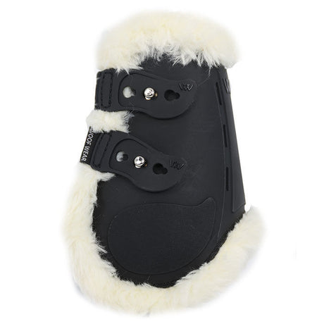 Woof Wear Vision Elegance Faux Sheepskin Fetlock Boot #colour_black