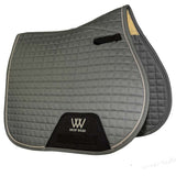 Woof Wear Colour Fusion Pony GP Saddlecloth #colour_brushed-steel