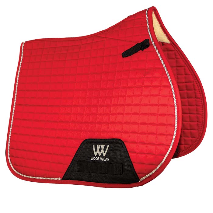 Woof Wear Colour Fusion Pony GP Saddlecloth #colour_royal-red