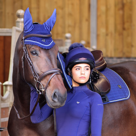 Shires ARMA Classic GP Saddlecloth #colour_navy