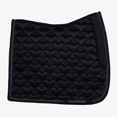 PS of Sweden Heart Dressage Saddle Pad #colour_black