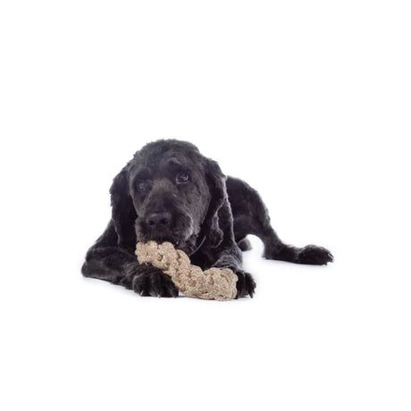 HKM Dog Toy -Buddy Knot Bone- #colour_natural