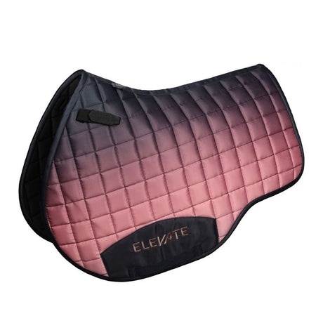 Hy Equestrian Elevate Saddle Pad #colour_navy-rose