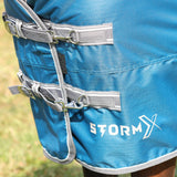 StormX Empra 50g Turnout Rug #colour_teal