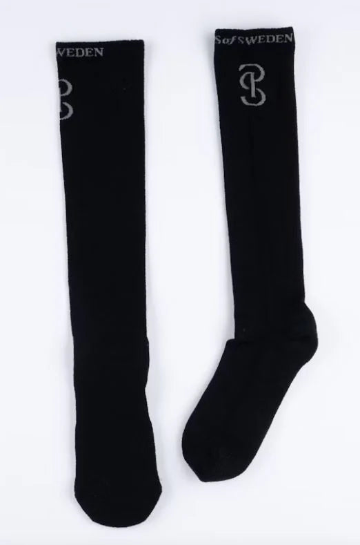 PS of Sweden Marion Merino Socks #colour_black