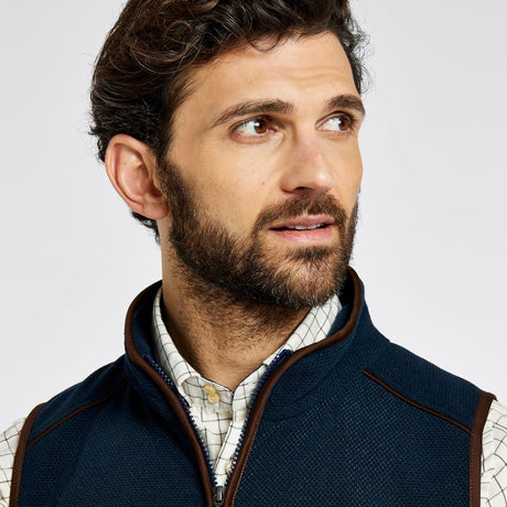 Dubarry Mens Lifford Gilet #colour_navy