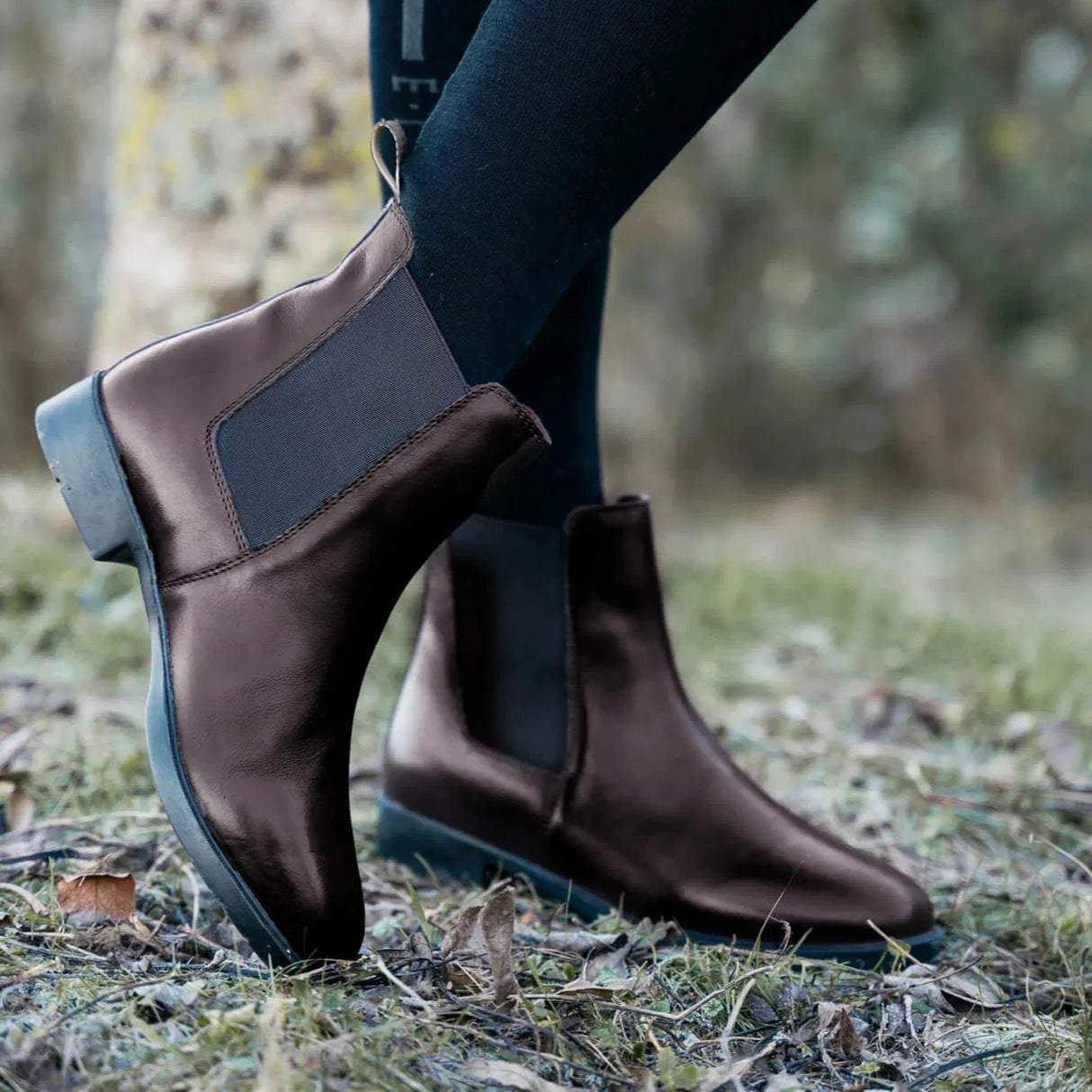 E.L.T Classic Ladies Jodhpur Boots #colour_brown