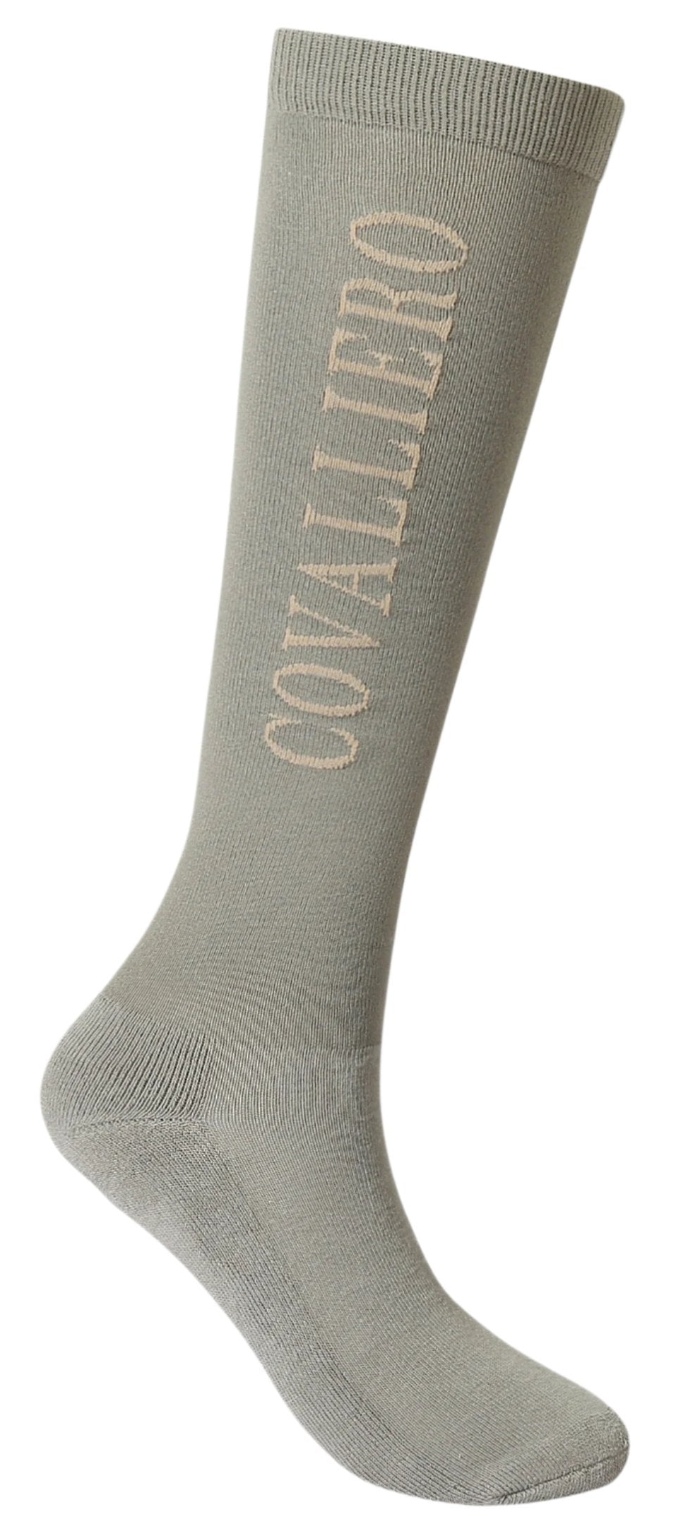 Covalliero Competition Riding Socks #colour_taupe