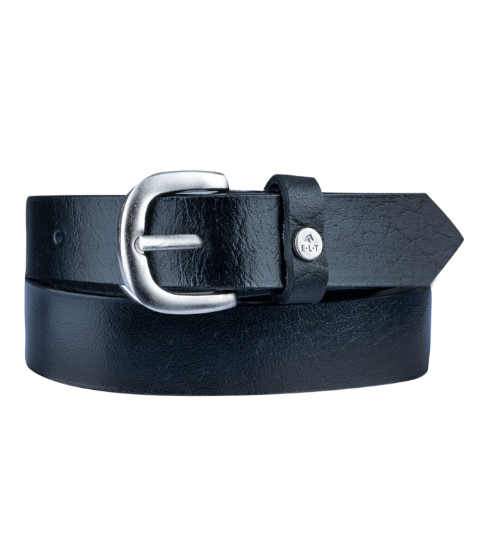 E.L.T Levia Leather Belt #colour_black