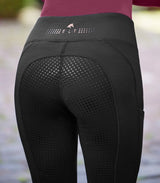 E.L.T Milla Child Thermal Riding Leggings #colour_black