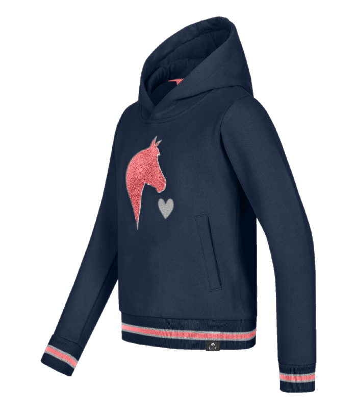 E.L.T Lucky Lea Children's Hoody #colour_night-blue