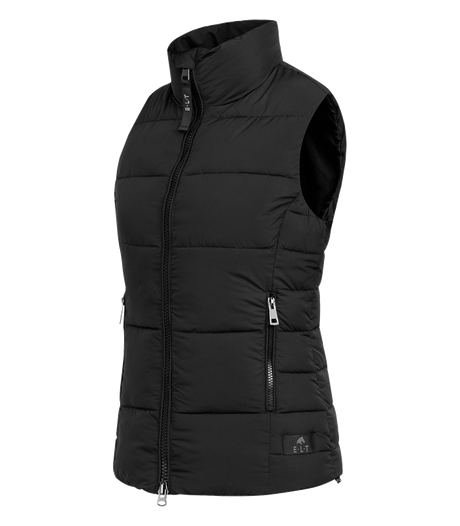 E.L.T Oxford Ladies Winter Light Weight Gilet #colour_black