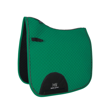 HyWITHER Sport Active Dressage Full Saddle Pad #colour_emerald-green