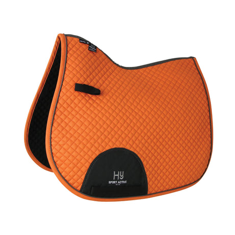 Hy Sport Active GP Saddle Pad #colour_terracotta-orange