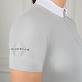 Coldstream Ladies Oxnam Competition Show Shirt #colour_pearl-grey