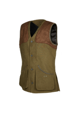 Baleno Dolman Mens Shooting Vest #colour_pine-green