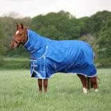 Shires Highlander Original 200g Turnout Combo Rug #colour_blue