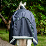 Horseware Ireland Rambo Wug Turnout 200g #colour_navy-hunter-green-silver