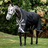 Horseware Ireland Amigo Bravo 12 Wug 0g Lite Turnout Rug #colour_black-titanium-grey-silver