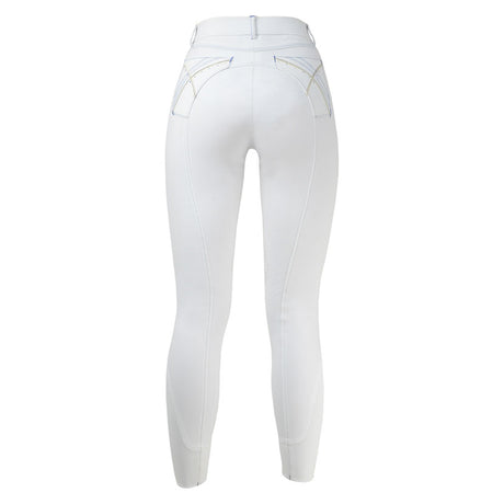 HyPERFORMANCE Olympian Ladies Breeches #colour_arctic-white-royal-blue