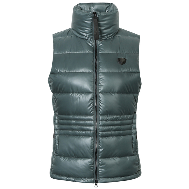 Covalliero Quilted Gilet #colour_jade-green