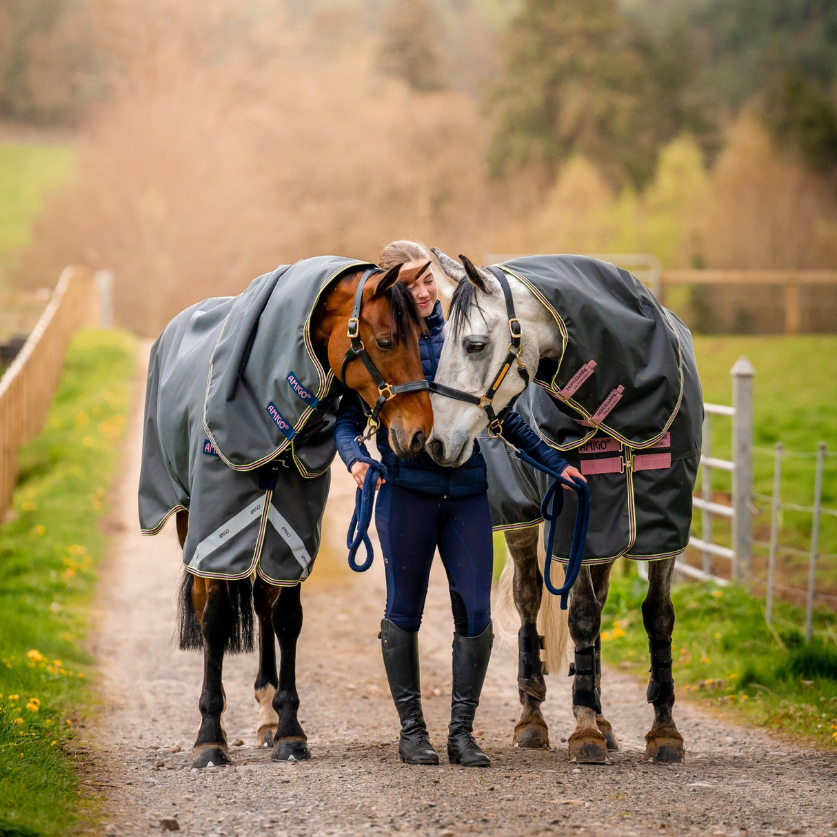 Horseware Ireland Amigo Bravo 12 Plus 0g Lite Turnout Rug 