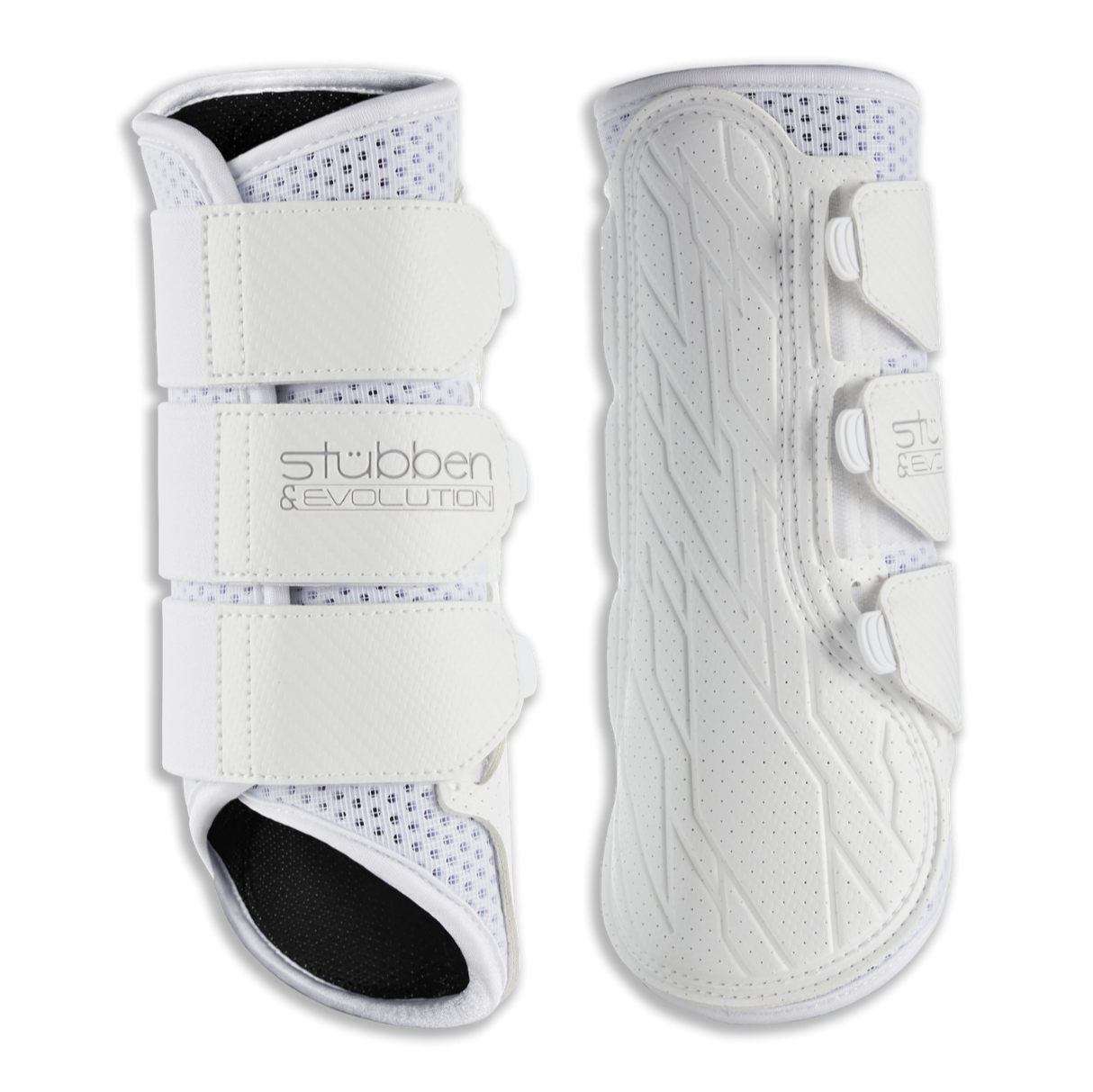 Stubben Airflow Brushing Boots #colour_white