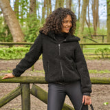 HV Polo Vera Sherpa Bomber Jacket #colour_black