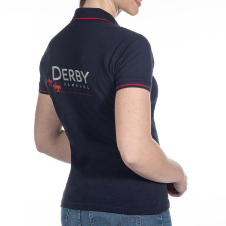 HKM Ladies Polo Shirt -Derby- #colour_dark-blue