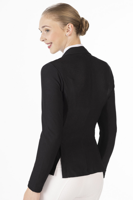 HKM Mesh Linda Competition Jacket #colour_black