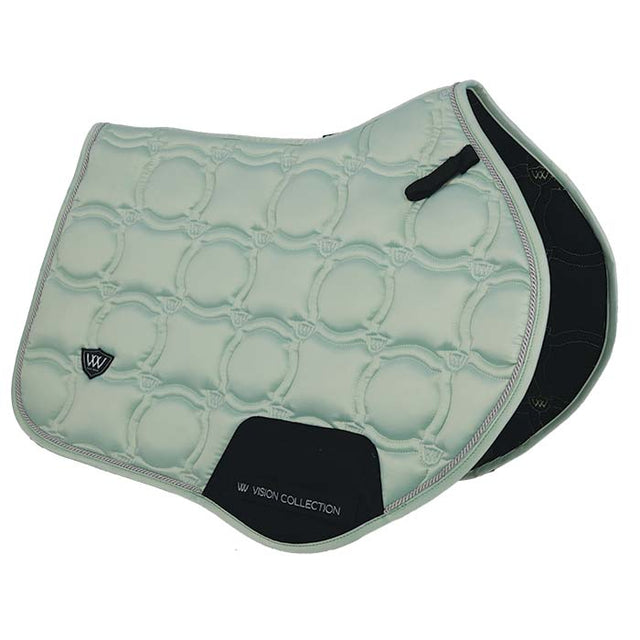 Woof Wear Vision Close Contact Saddle Cloth #colour_pistachio