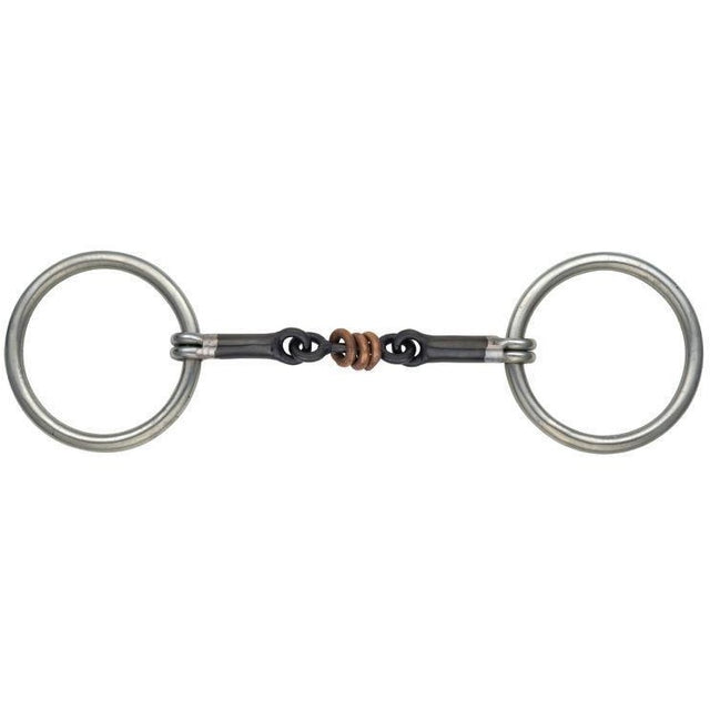 Shires Sweet Iron Copper Roller Snaffle