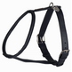 Shires Digby & Fox Rolled Leather Dog Harness #colour_black