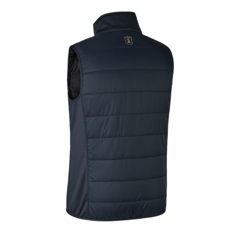 Deerhunter Men's Heat Padded Waistcoat #colour_dark-blue