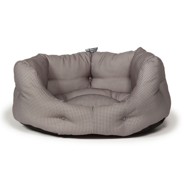 Danish Design Vintage Deluxe Slumber Bed Dogstooth #colour_grey