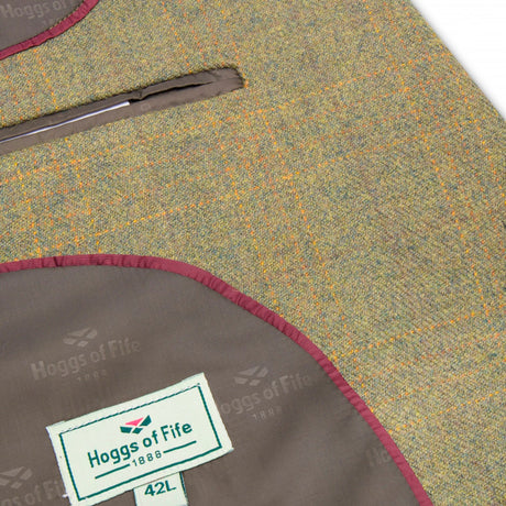 Hoggs of Fife Kinloch Men's Tweed Sports Jacket #colour_autumn-bracken