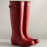 Hunter Original Ladies Tall Wellington Boots#colour_military-red