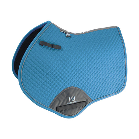 HyWITHER Sport Active Close Contact Saddle Pad #colour_aegean-green