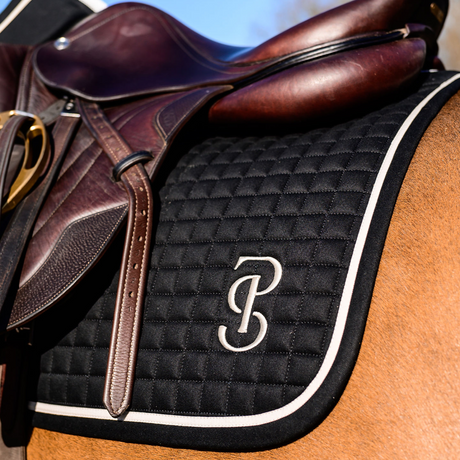 PS of Sweden Elite Jump Saddle Pad #colour_black