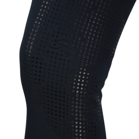 Hy Equestrian Ladies OsloPro Softshell Riding Tights#colour_black