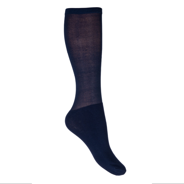 HKM Microcotton Edition Riding Socks #colour_deep-blue