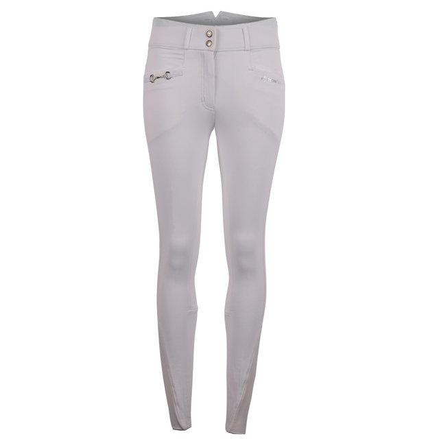 Montar Molly Highwaist Full Grip Breeches #colour_white