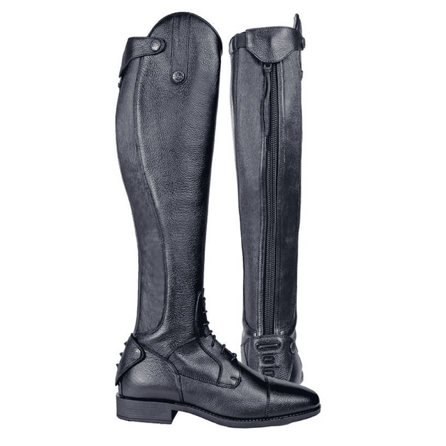 HKM Latinium Style Long, Width M Riding Boots #colour_black