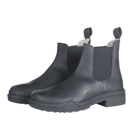 HKM Oklahoma Teddy Lining Jodhpur Boots #colour_black