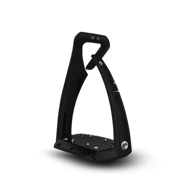 Freejump Soft Up Pro + Crystal Stirrups #colour_black-crystal